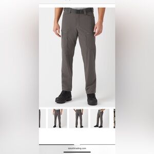 Duluth Trading Co Men's flexpedition standard fit Cargo Pants in black